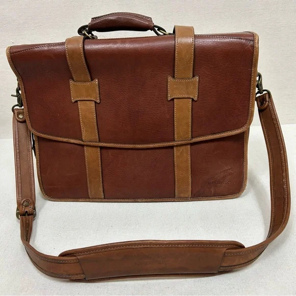 Korchmar Brown Leather Men's Bag